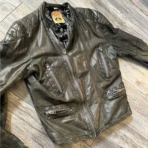 DIESEL Leather Jacket
